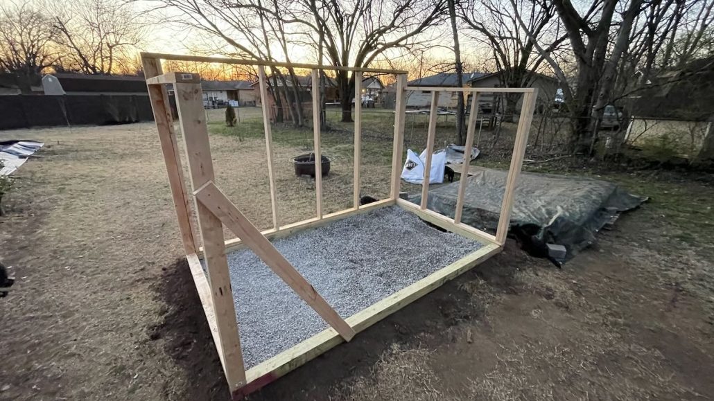 Chicken Coop - Framing