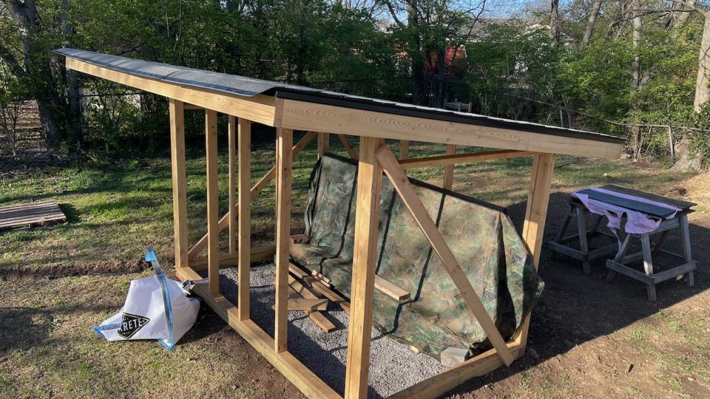 Chicken Coop - Roof