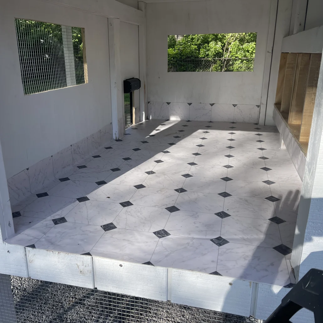 Chicken Coop Inside